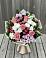 Букет цветов из: Альстромерии, Гвоздики, Розы и Хризантемы в Черлаке