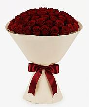 Букет 101 Бордовая роза Блэк Бакарра в Черлаке