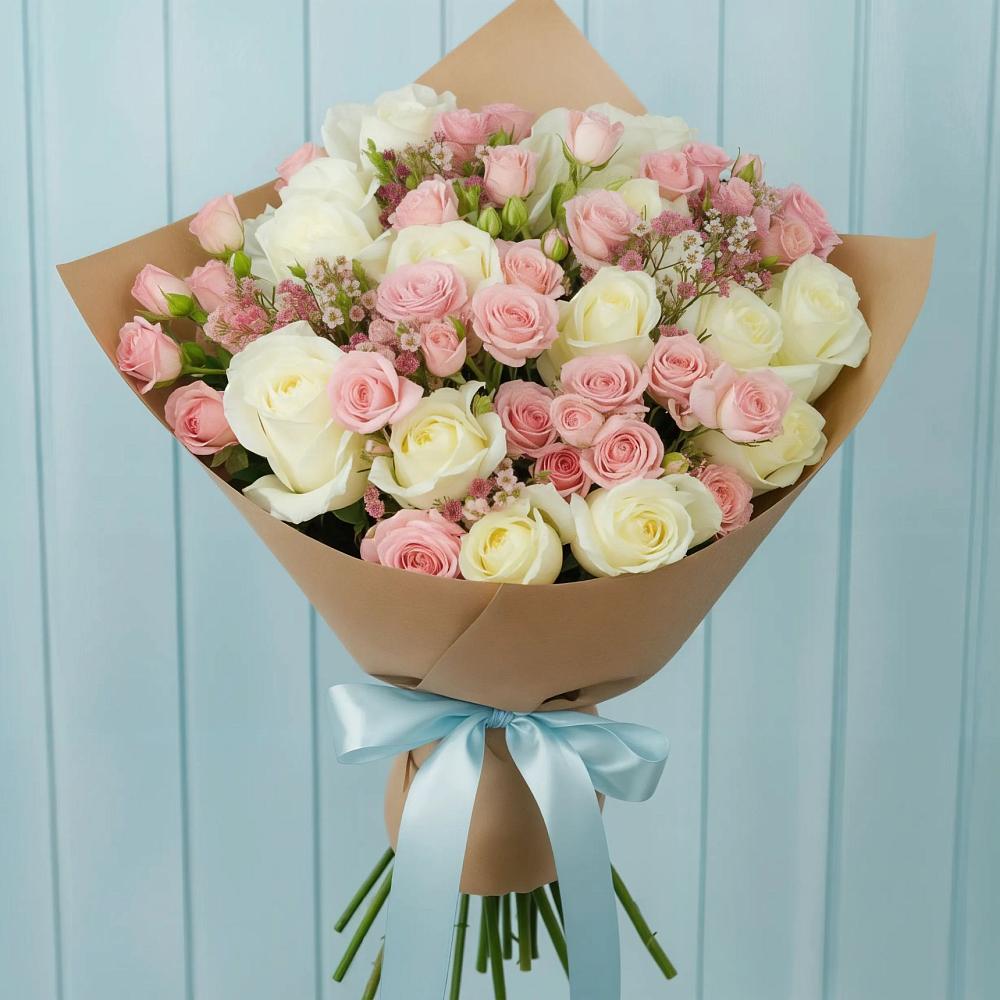 Букет цветов из: Розы в Черлаке