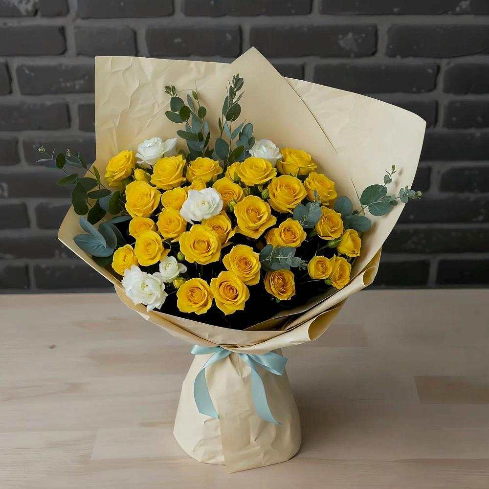 Букет цветов из: Розы в Черлаке