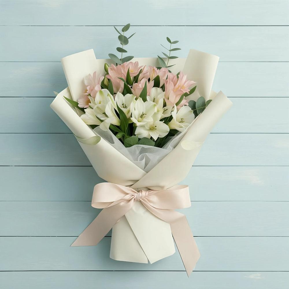 Букет цветов из: Альстромерии в Черлаке